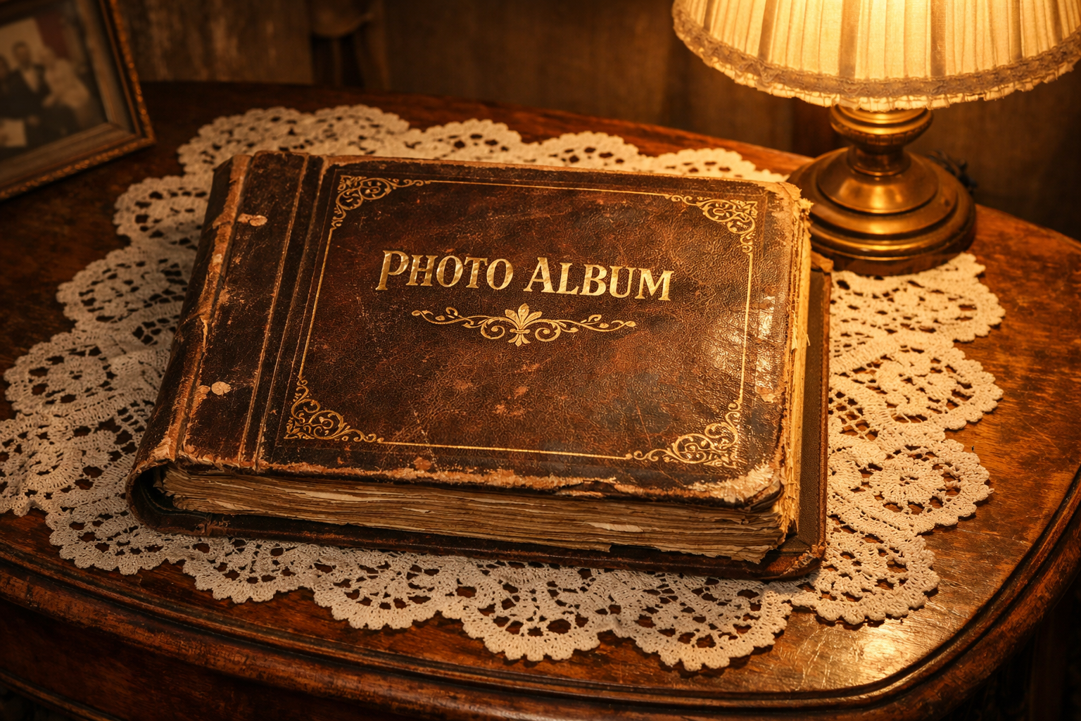Eski fotoğraf albümü ve hatıralar